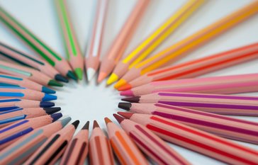colored pencils